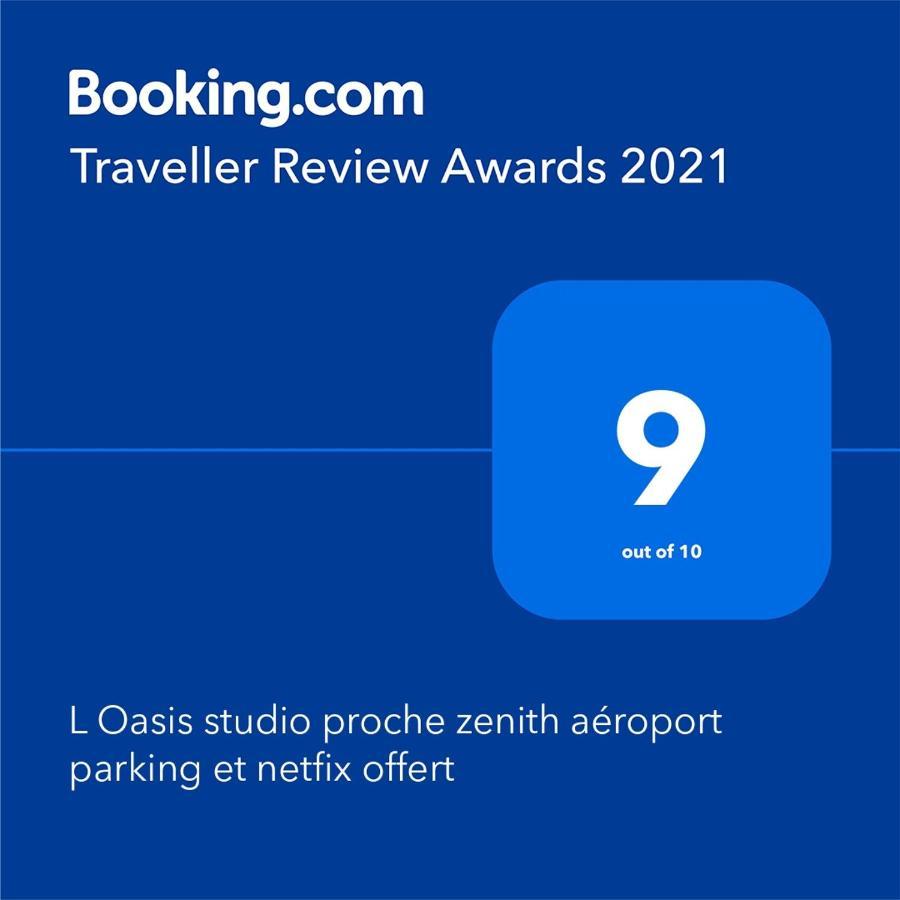 L Oasis Studio Proche Hopital Et Aeroport Piscine Parking &Netflix Τουλούζη Εξωτερικό φωτογραφία